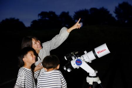 【中国割烹旅館 掬水亭】冬の澄んだ夜空で楽しむ星空