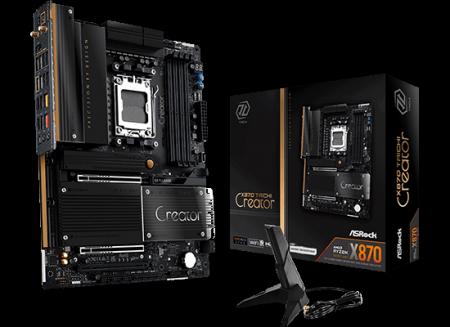 ASRockから、AMD X870チップセットを搭載したATXマザ