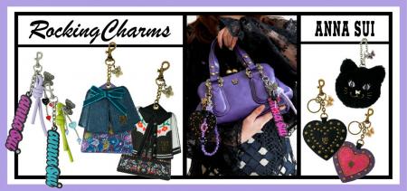【ANNA SUI】バッグを自由にカスタマイズ！「ロッキン
