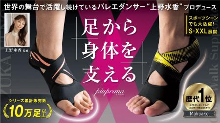 10万人が体感した足裏トレーニングサポーター｜上野水
