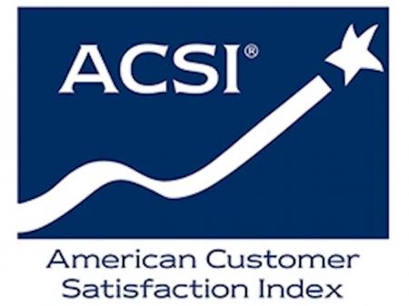 ACSI（米国顧客満足度指数）のロゴ　「American Cu...