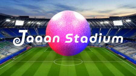 スタジアムをAR（拡張現実）で演出！ どこでも大規模A