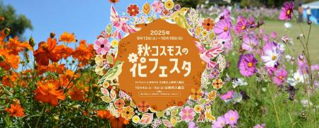 「秋・コスモスの花フェスタ」開催！【国営アルプスあ