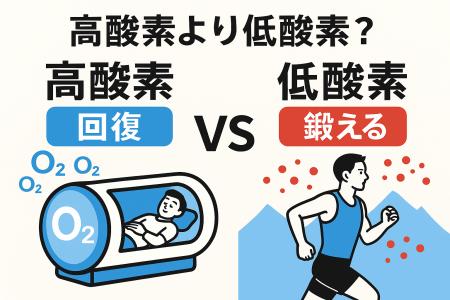 今の時代は「高酸素」より「低酸素」。酸素カプセルと