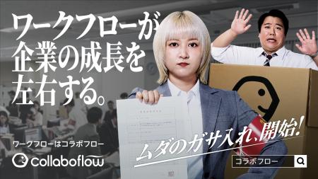 コラボスタイル、ラランドを起用したワークフローシス