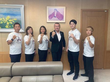 埼玉県本庄市 吉田 信解市長を表敬訪問