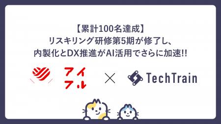 TechTrain × アイフル、第5期リスキリング研修が修了
