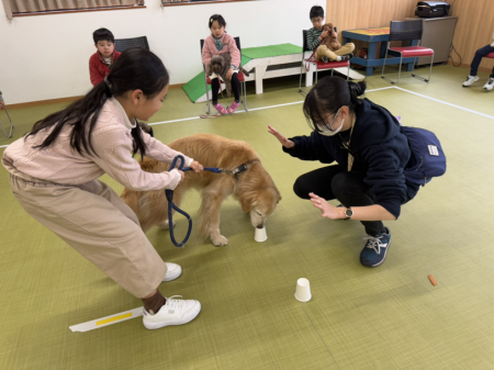 【選べる２日程！こどもの休日の過ごし方】 救助犬ト