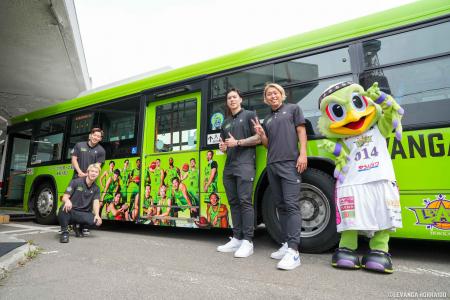 2025-26シーズン 北海道中央バス×レバンガ北海道 ラッ