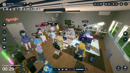Steam版gogh、ユーザーがカスタマイズしたルームに集