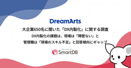 【大企業650名に聞いた「DX内製化」に関する調査】IT