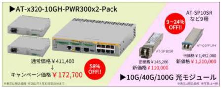 ファンレスL3スイッチ＆電源2つセットが9/30までutf-8