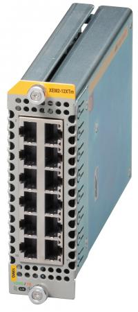 スイッチ製品用の拡張モジュール「AT-XEM2-12XTmutf-8