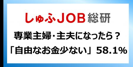『専業主婦・主夫』になったとしたらどのように感じそ