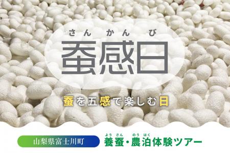 「蚕感日（さんかんび）～蚕を五感で楽しむ日～」日本