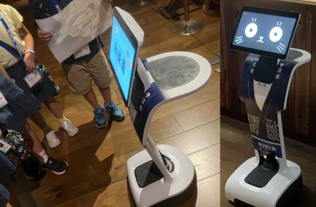 国内初！人的介入なしで終日自動運行するロボットガイ