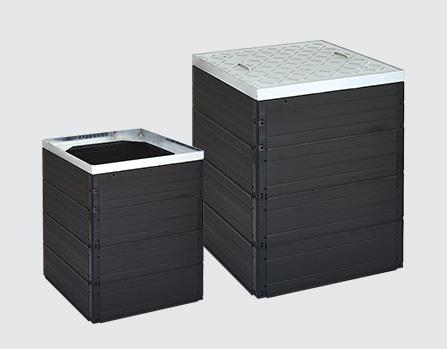 組立式樹脂製ハンドホール「ROM-Box(TM)」の鉄蓋utf-8