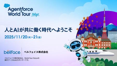 ベルフェイスはセールスフォース・ジャパン社主催「Ag