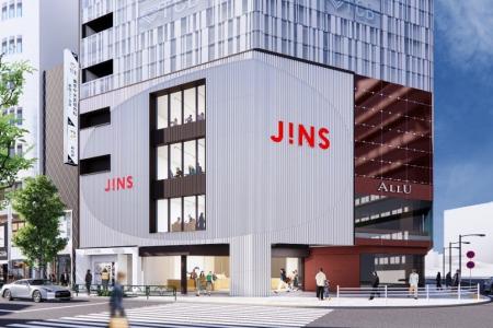 JINSのすべてがここに集結。世界最大の旗艦店「JINS新