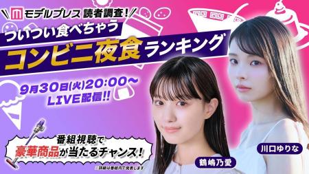 「モデルプレス読者調査！ついつい食べちゃうコンビニ