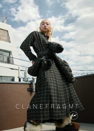 CLANE×FRGMTのコラボレーションアイテムの発売が決定