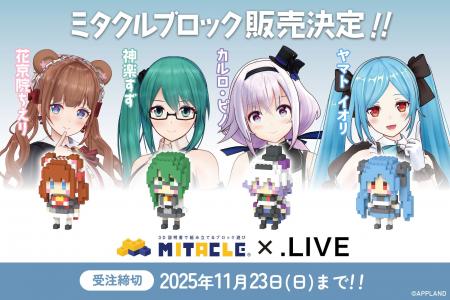 アップランド所属「.LIVE」非公式ユニット『 Tr!c tra
