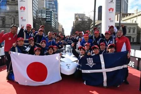 東海大学ソーラーカーチームが「Bridgestone Worutf-8