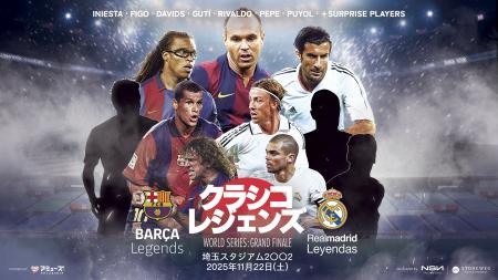 FCバルセロナとレアル・マドリードCFの伝説的選手たち