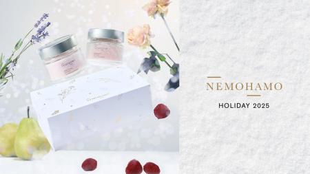 NEMOHAMO初のバスソルト2種が数量限定のHOLIDAY BOXと