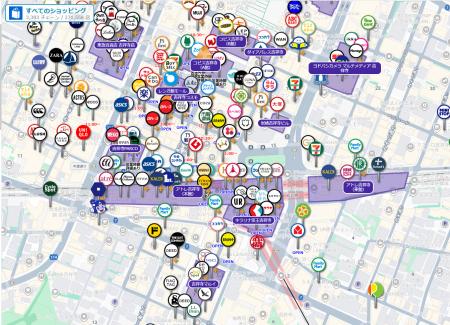 ロケスマWEB、日本全国の商業施設（ショッピングセン