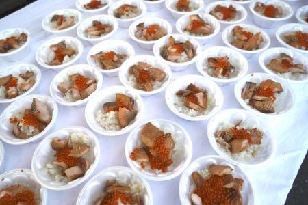 故郷の味、閖上の秋。「はらこめし祭り」　2025utf-8