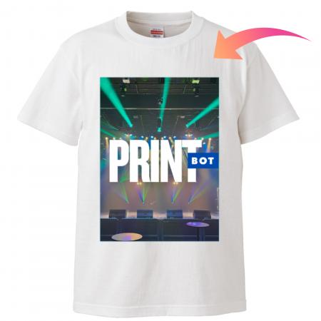 【お手軽に1枚からオリジナルTシャツ製作可能】ライブ