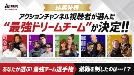 アクションチャンネル視聴者が選んだ“最強ドリームチ