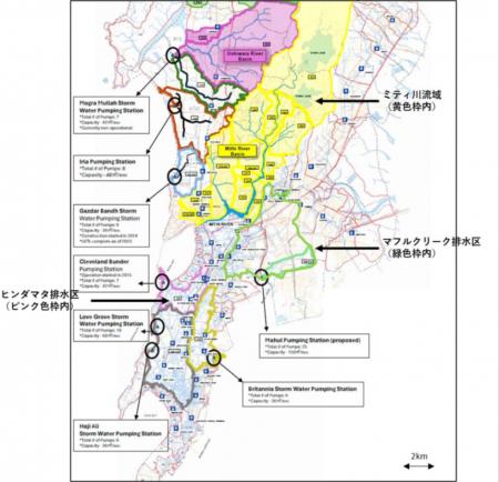 「インド国ムンバイ都市圏における洪水対策に係る情報