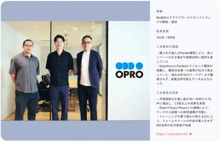 株式会社100、株式会社オプロのHubSpot移行事例を公開
