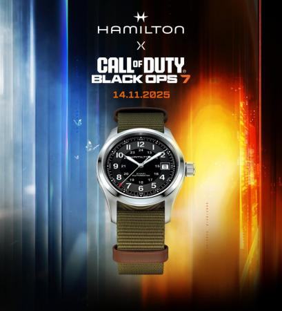ハミルトンが『CALL OF DUTY』の世界へ　限定モデル「