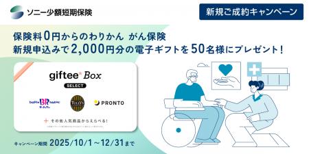 ソニー少額短期保険 社名変更キャンペーンの実施につ