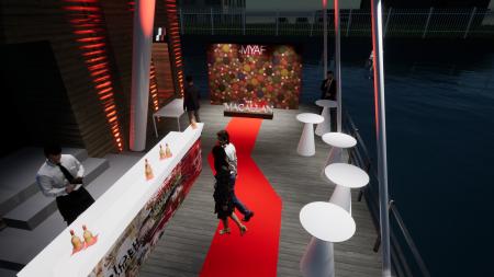 MEET YOUR ART FESTIVAL 2025、天王洲運河に浮かぶ船