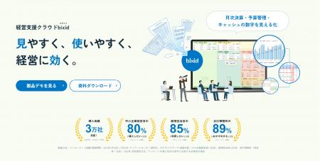経営支援クラウド『bixid（ビサイド）』、サービスサ