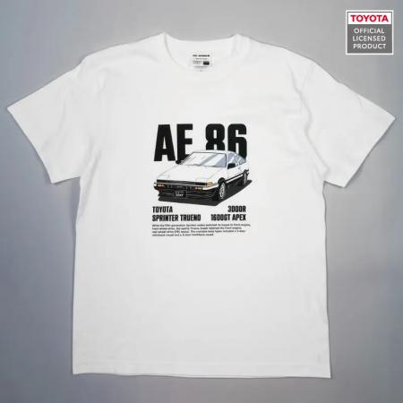 『TOYOTA AE86 トレノ』Tシャツが「楽天市場」で販売