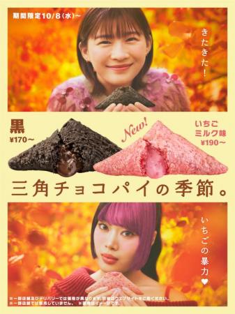 三角チョコパイの季節がやってきた♪芳醇で甘酸っutf-8