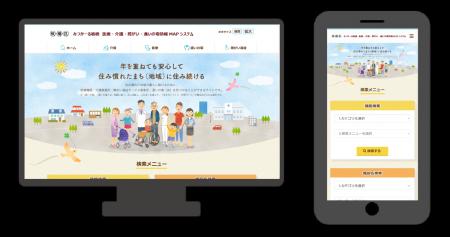 地域の医療・介護・障がいサービス・通いの場の情報が