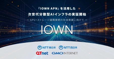 『GMO GPUクラウド』と低遅延回線『IOWN APN』を活用