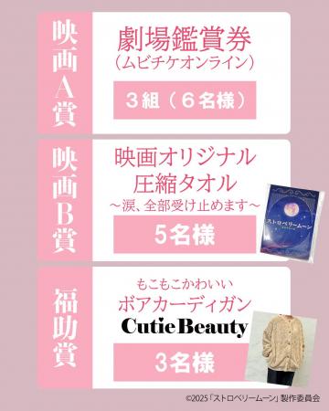 映画「ストロベリームーン 余命半年の恋」×福助「Cuti