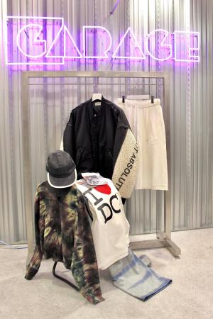 阪急メンズ大阪「GARAGE D.EDIT」にて、Spiber POP-UP