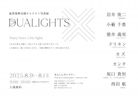 約150万円を能登へ寄付　チャリティ写真展「DUALIGHTS