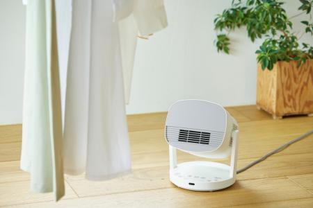 【自然乾燥より約82%速乾！】シロカ、室内干しを強力