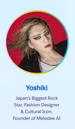YOSHIKI世界最大のAIクラウドイベント「DREAMFORCE」