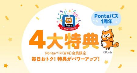 au PAY マーケット、Pontaパス1周年記念キャンペーン