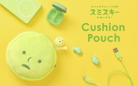 シュールで愛らしいスミスキーの顔がポーチに！『SMIS